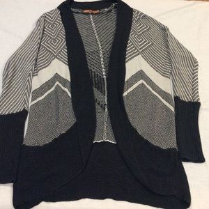 BELLDINI WOMEN’S KNIT CARDIGAN SIZE: SMALL COLOR:BLACK,GRAY,WHITE